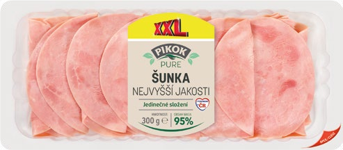 Šunka nejvyšší jakosti, krájená