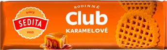 Rodinné club, máslové/karamelové