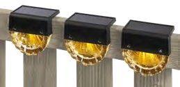 Solární LED svítidla – 6 kusů, 60° balení