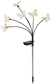 Solární LED svítidlo, výška 68,8/70 cm různé druhy