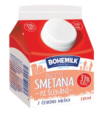 Tradiční smetana ke šlehání
