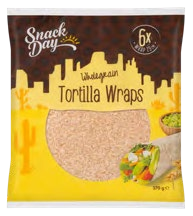 Celozrnné tortilla wraps